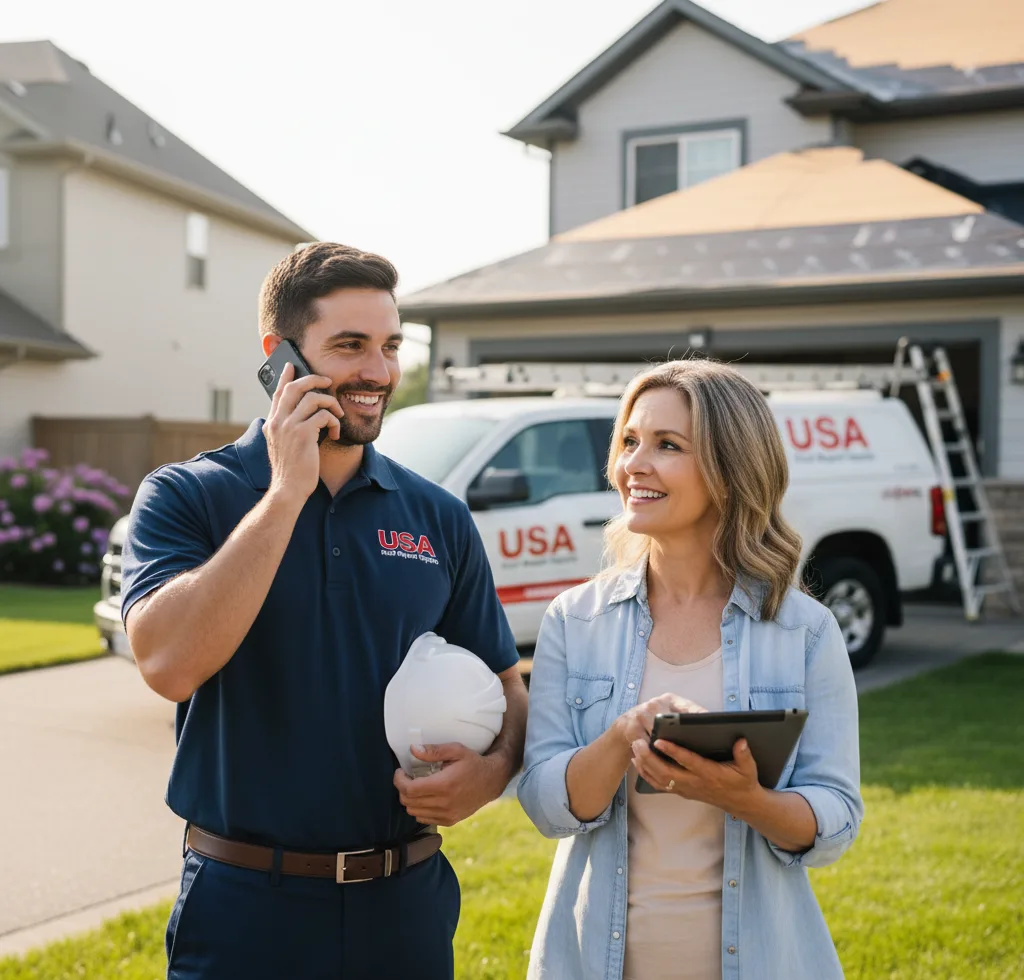 USA Roof Repair Experts customer support in New Market